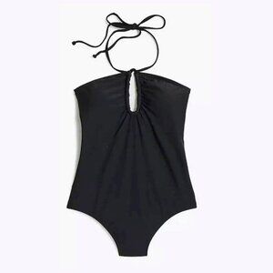 JCrew One-Piece Keyhole Swimsuit - Black - szM NWT